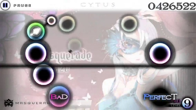 cytus gameplay