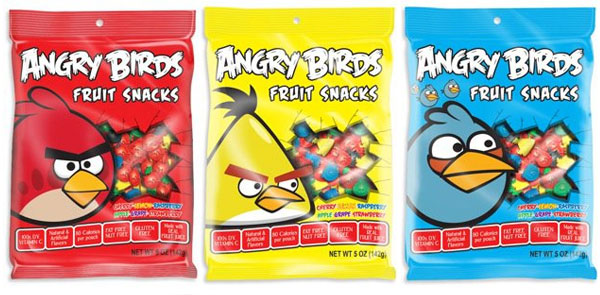 angry birds snacks