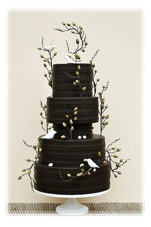 gorgeous wedding cake